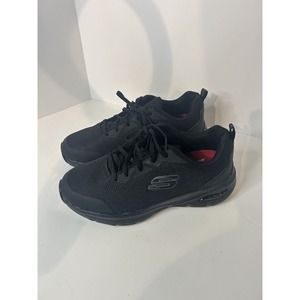 Skechers Womens Work Fit SR Evzan Sneaker Black Size 9